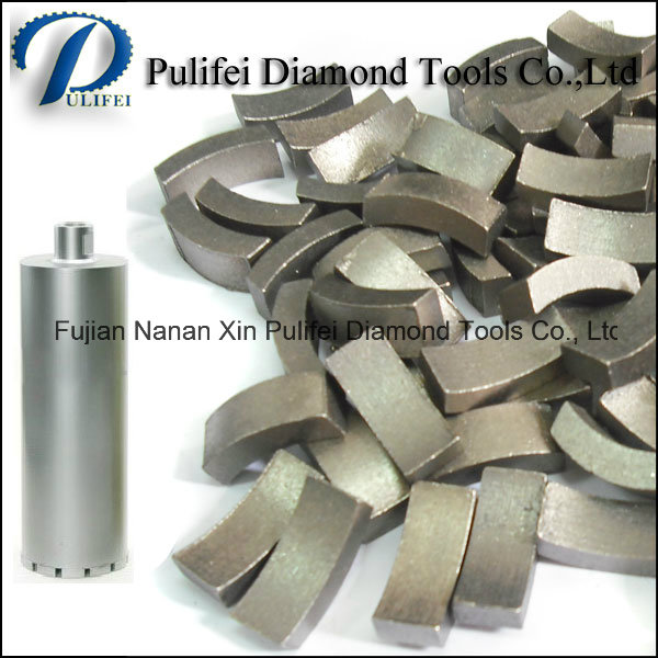 Masonry Drilling Use and Diamond Material Core Drill Bits Segment