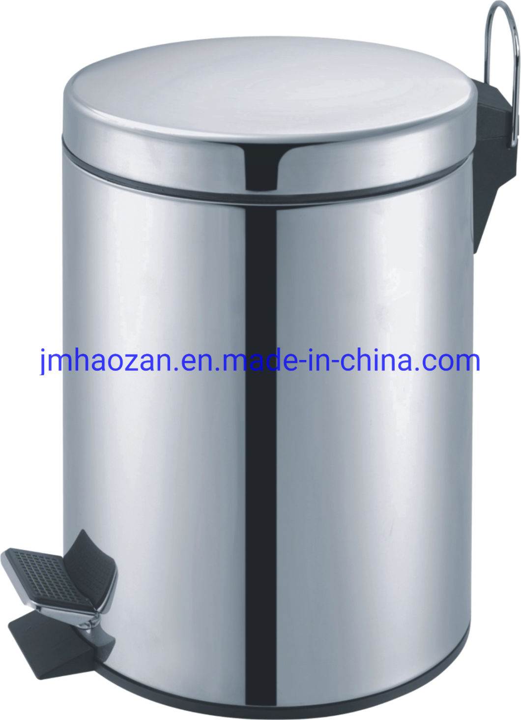 Soft Close Stainless Steel Pedal Waste Bin, Dustbin