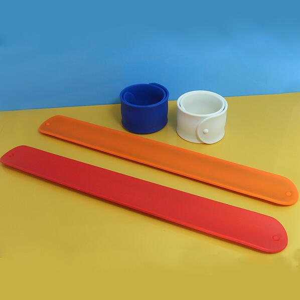 Colorful Creative Silicone Slap Bracelet for Children