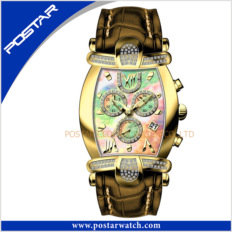 Psd-2326 Customized Fashion Automatic Mechanical Ladies Wrist Watch with Swiss Quality