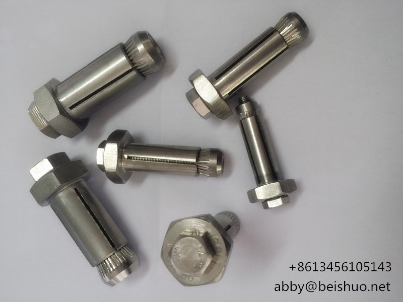 M12 Carbon Steel Hot Galvanized Boxbolt Blind Bolts