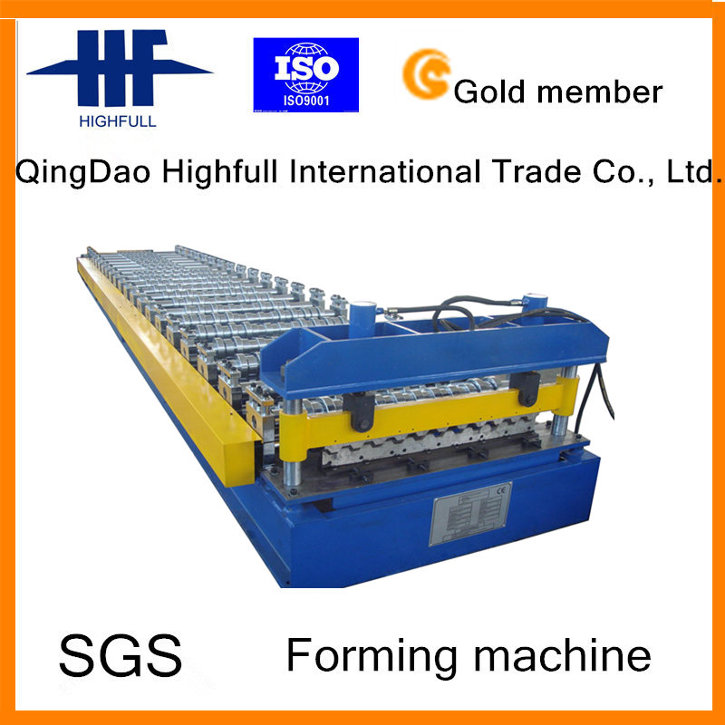 Highly Effective 840-900 Double Decked Cold Roll Forming Machine