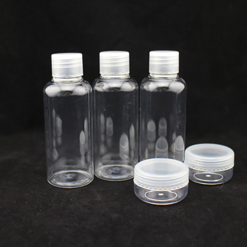 Plastic Cosmetic Travel Bottle Set (NTR06)