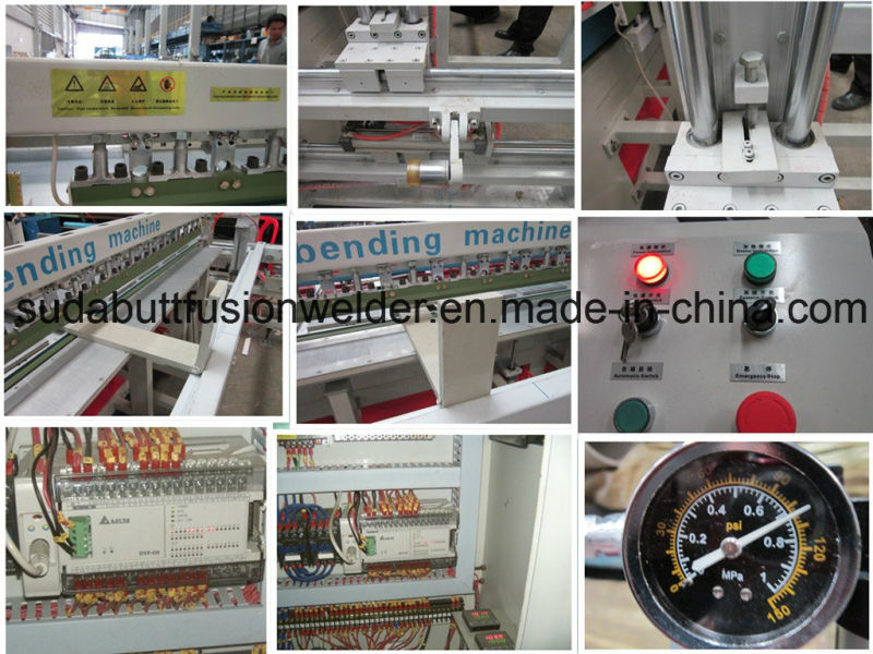 Automatic Plastic Butt-Welding and Bending Machine