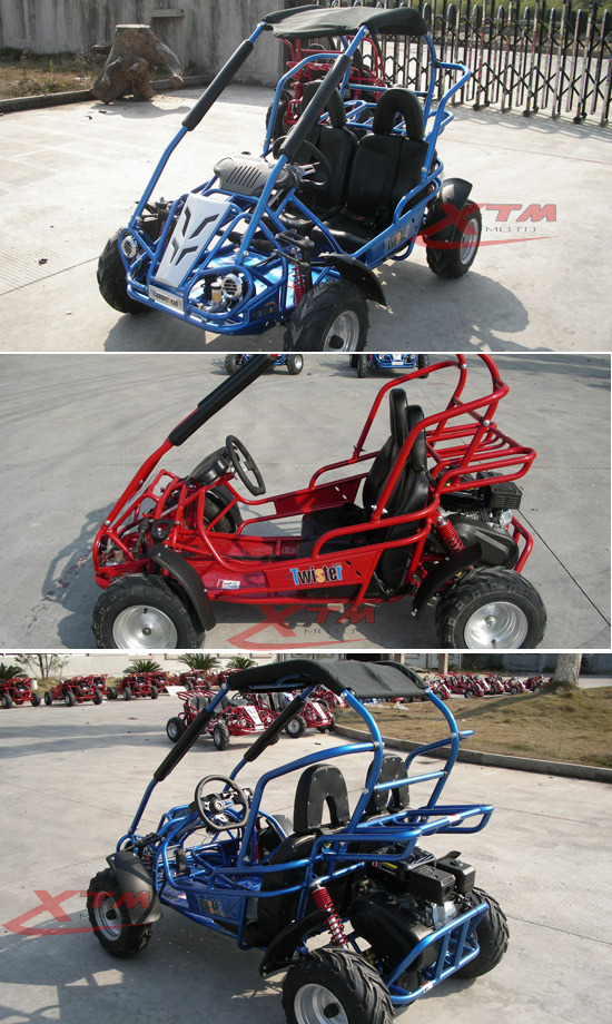 off Road 2seat 4stroke Rental Go Kart with Brake System