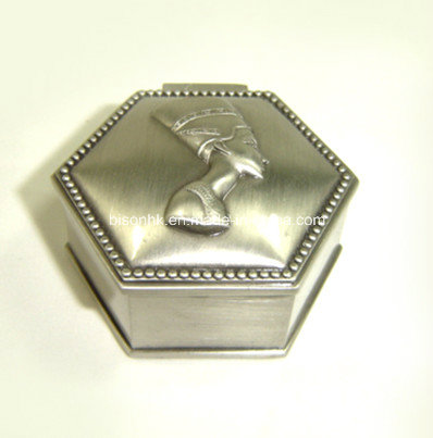 China Manufacturer Metal Jewelry Packing Box, Jewelry Storage Box