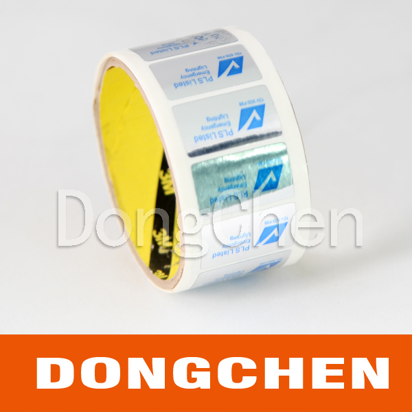 Full Color Printed Self Adhesive PVC Sticker Label