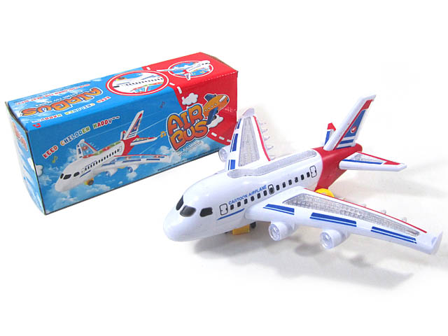 Battery Operated Plane Toys with Light and Music