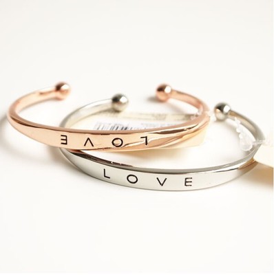 Bracelet Bangle for Women Fashion Women Alloy Hand Lover Wedding Bracelet Bangle Cuff