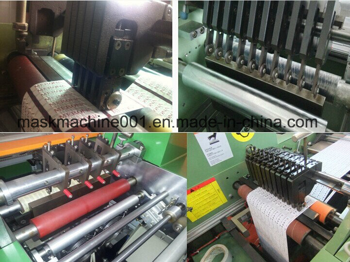 Ultrasonic Woven Label Slitting Machine