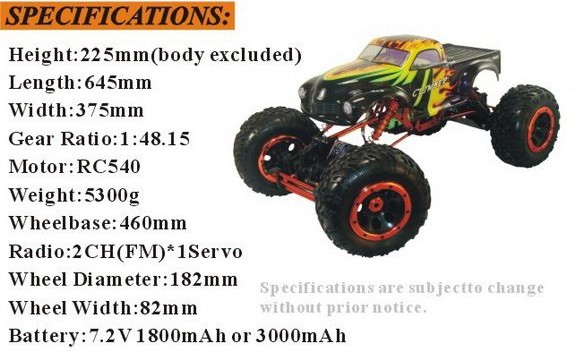 1: 8 Scale and RC Model Radio Control Style Childrens Rechargeable Car