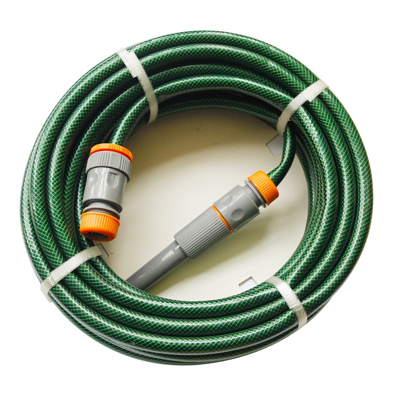 15m (50') UV Resistant Reinforced PVC Garden Hose with Polyester Thread