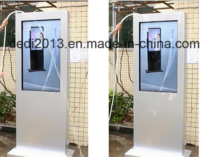 Street Bus Stop Waterproof Advertising Kiosk Machine Digital Advertising