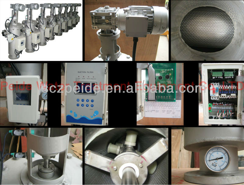 Self Cleaning Water Filters for Irrigation Fish Farm