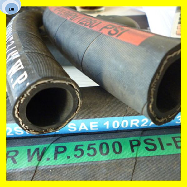 Steel Wire Braid Flexible Rubber Hydraulic Hose