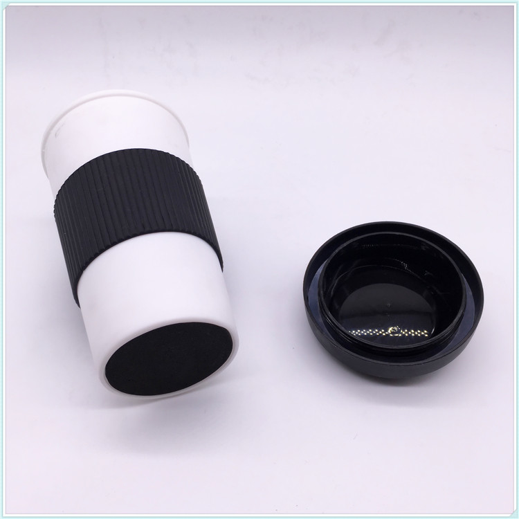 BPA Free Plastic Reusable Coffee PP Mug with Lid