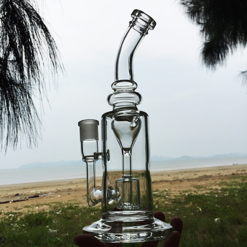 The Time Hourglass Wonderful Design Glass Smoking Water Pipes (ES-GB-266)