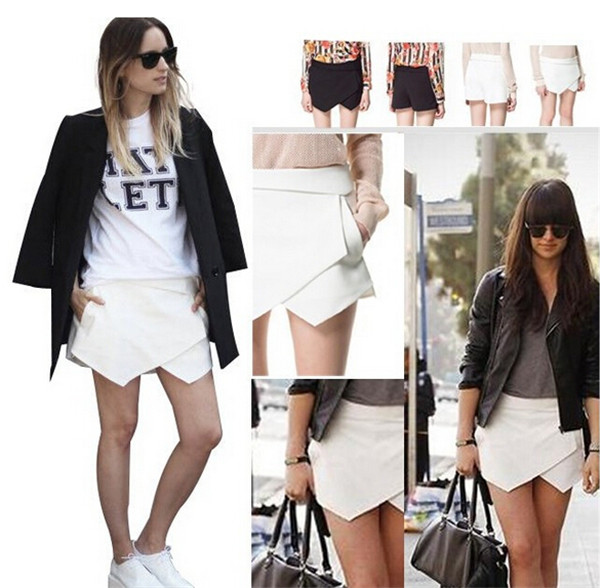 Hot Women Sexy Shorts Wrap Mini Skirts Culottes Pants (SR8235)