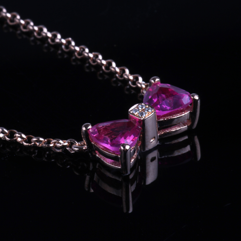 Ping CZ Setting Beautiful Pendant Fashion Jewelry