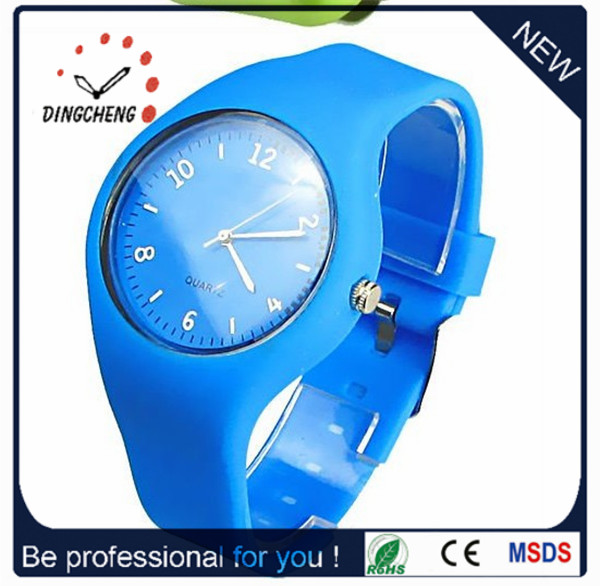 Gift Sport Wrist Christmas Watches Silicone Bracelet Jelly Watch (DC-239)