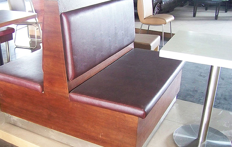 High Quality Wooden Dining Sofa with Factory Price