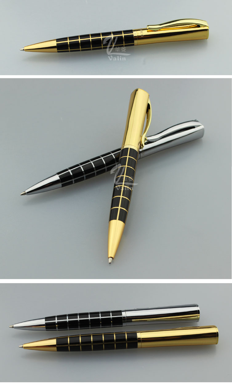 High -End Thick Promotional Business Pen Golden Ball Pen