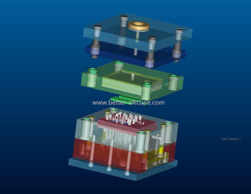 Plastic Injection Mold Tooling for Electronic Parts