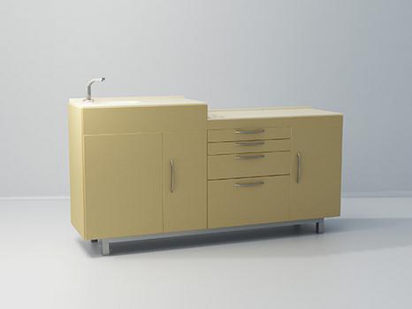 King Series (WB+CT+ZG) Dental Cabinet