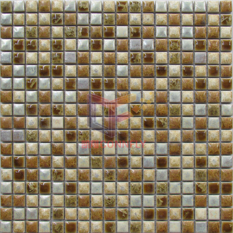 Red Retro Style Decoration Ceramic Mosaic Tile (CST316)