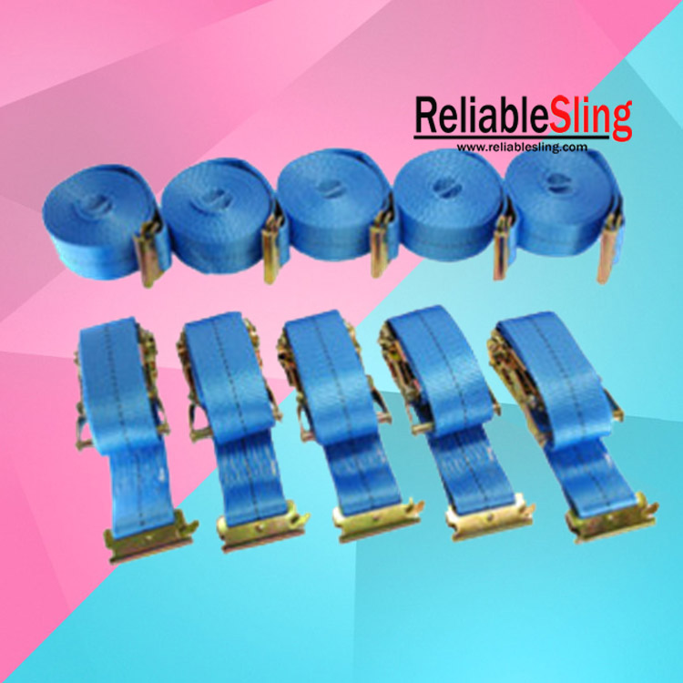 En12195-2 Reliablesling Polyester Ratchet Lashing