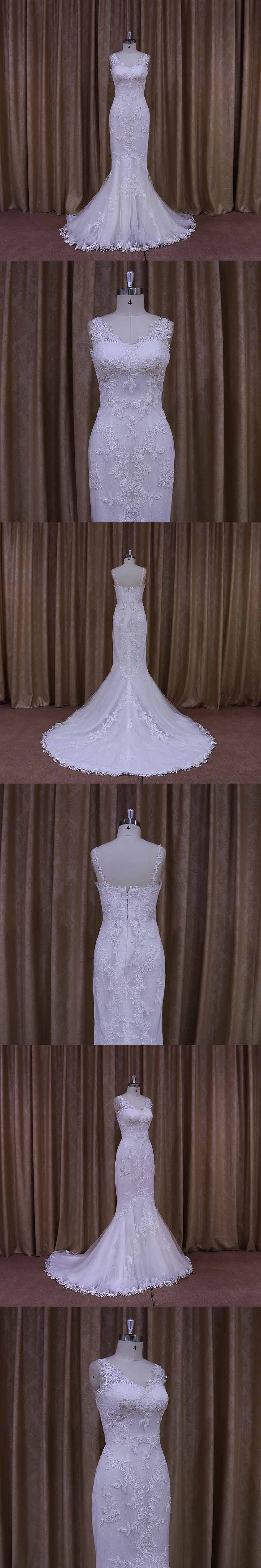 Special Design White Sexy Mermaid Wedding Dress