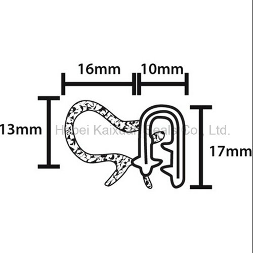 Competitive Extruded Rubber Sprotective Strips for Car