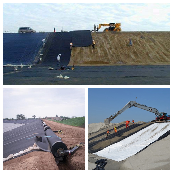 PVC Geomembrane for Waterproof and Construction