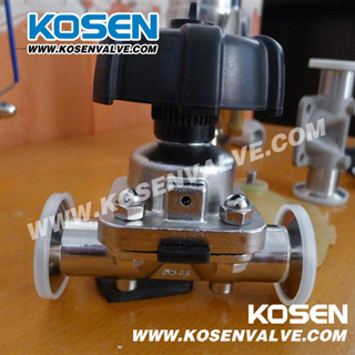 Bs Stainless Steel Pneumatic Diaphragm Valves (G641)