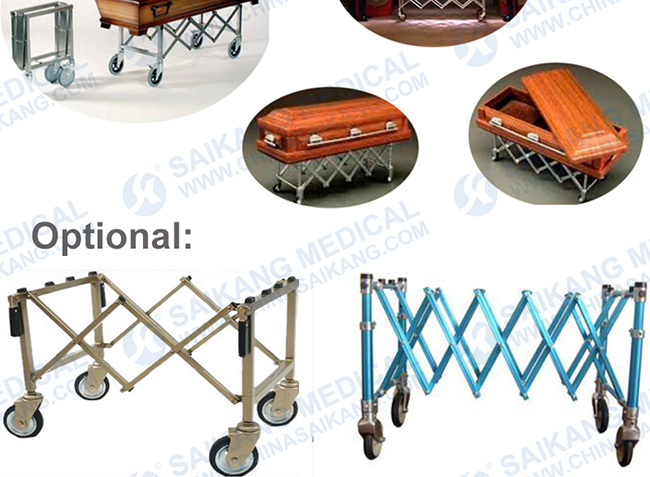 Hospital Furneal Church Trolley (Aluminium Alloy)