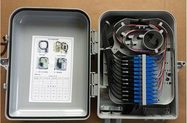 24 Cores FTTH Fiber Optic Distribution Box -Adapter Type