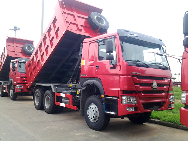 Low Price HOWO 336HP 10 Wheels Tipper Truck