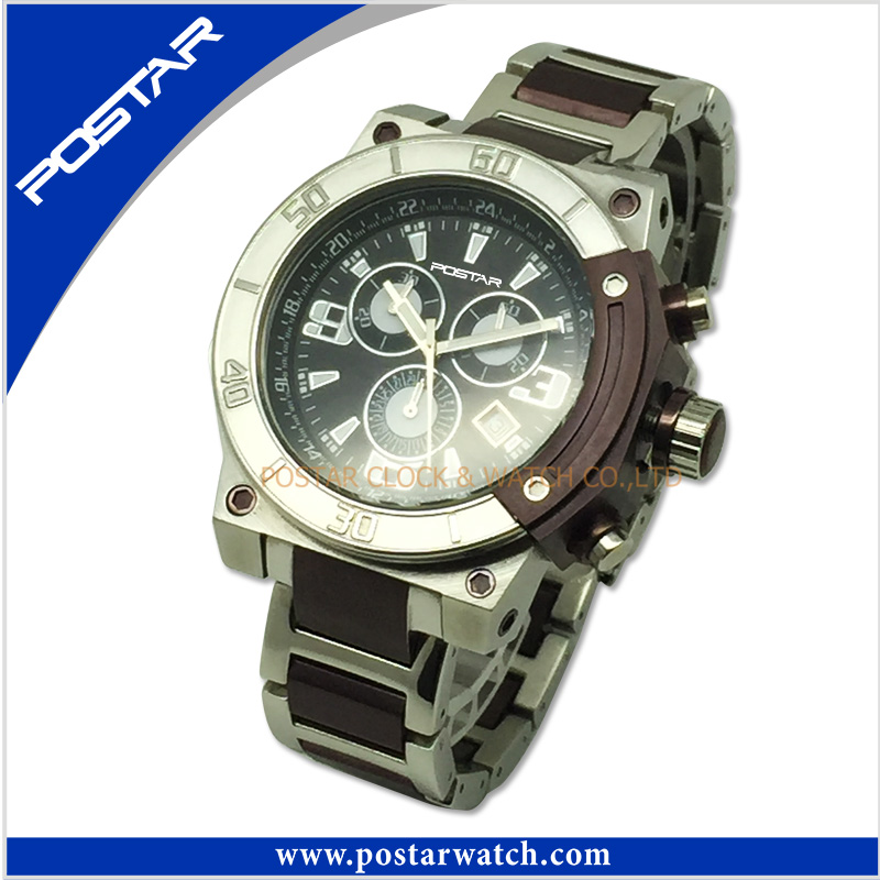 Psd-2803 Generous Mutifunction High Quality Quartz Wrist Watch