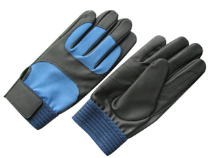 PU Palm Spandex Back Mechanic Work Glove-7102