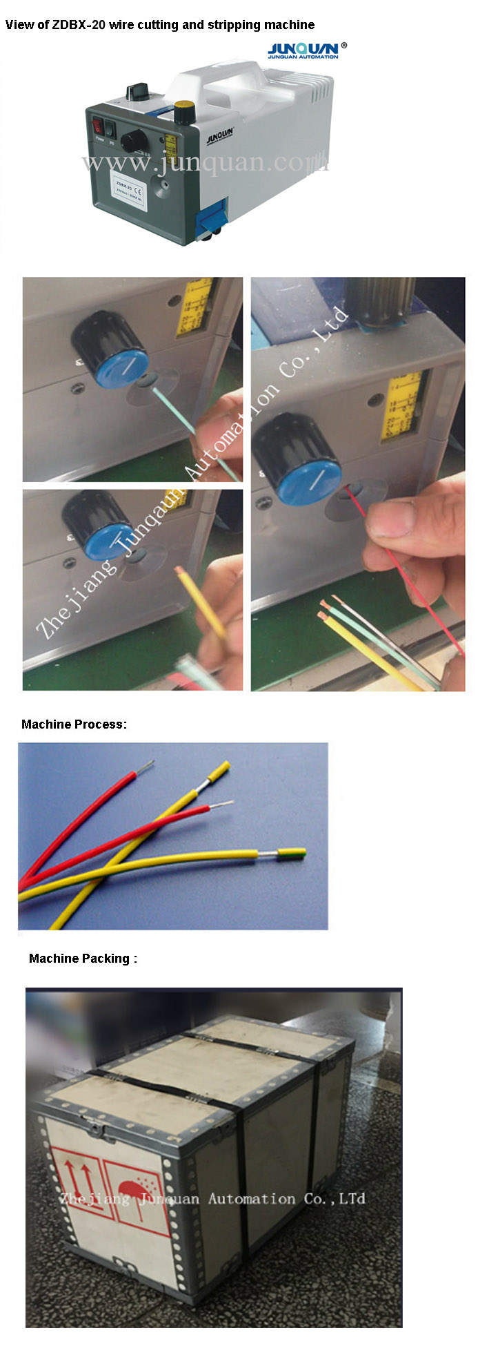 Protable Cable Stripping Machine (ZDBX-20 / ZDBX-2010)