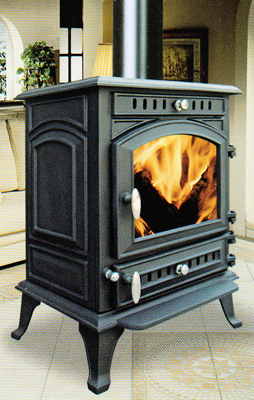 Cast Iron Wood Burning Stove (FIPA063) / Pellet Stove