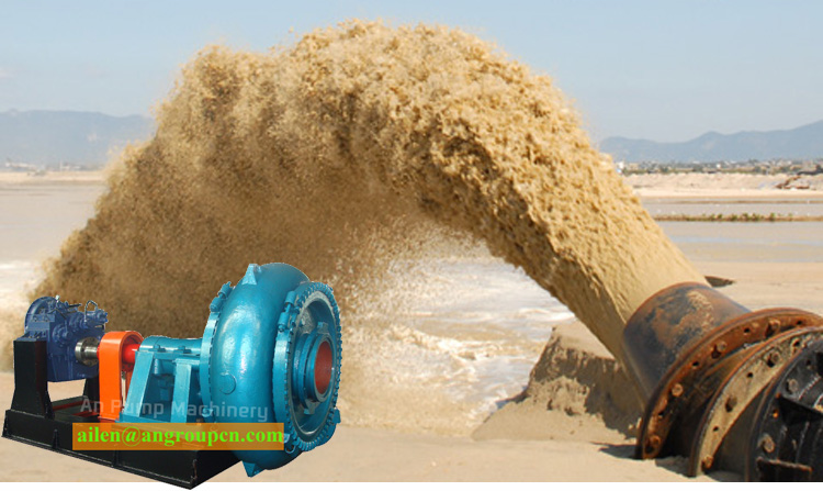 Large Capacity Centrifugal Chrome Alloy Sand Extraction Diesel Pump