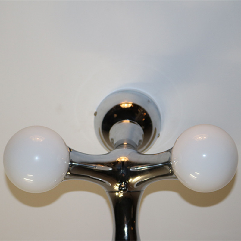 Modern Simple Energy Saving Galss Ball Ceiling Lamp