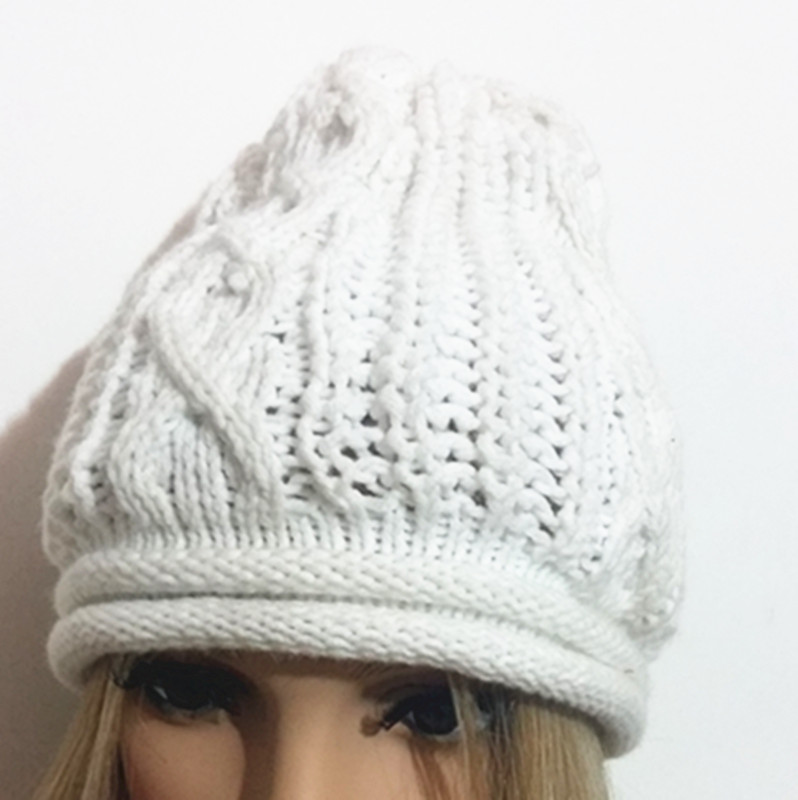 Custom Printing Knitted Cap Embroidered Beanie The Winter Warm Hat