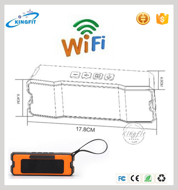 Hot! New WiFi Waterproof Speaker with Power Bank