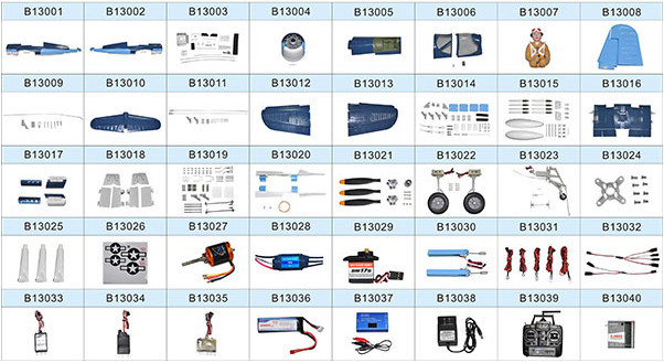 Tl08022 Factory-Outlet New 12-Channel 2.4GHz RC Airplane