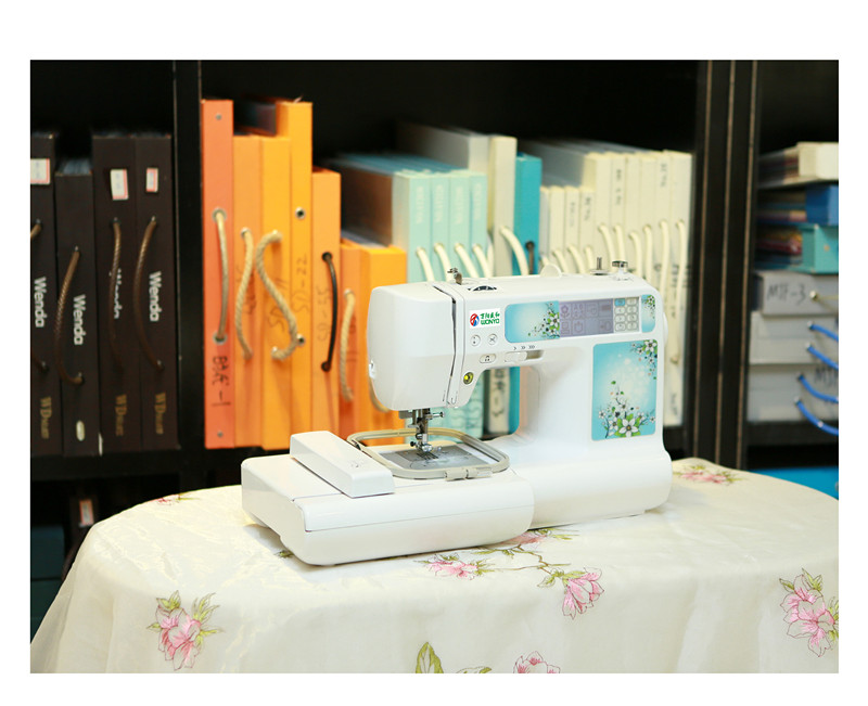 Wonyo Computerized Household Embroidery and Sewing Machine Factory Price