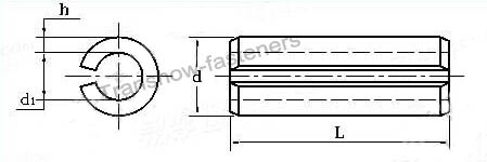 DIN1481 Stainless Steel Spring Pin