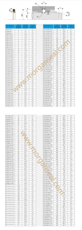 Oms-Mr/Od Profile NBR/FKM/PTFE Hydraulic Cylinder Rod Seals