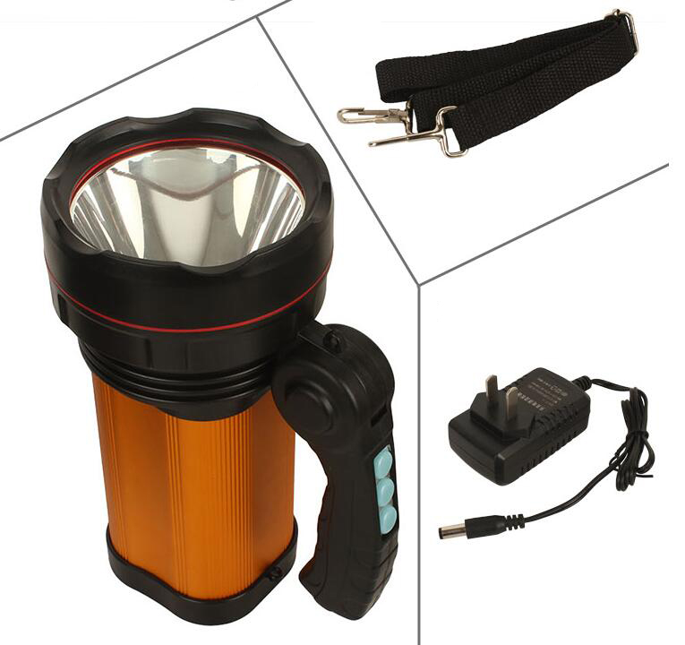 3900 Portable Lamp Searchlight USB Mobile Power Rechargeable LED Flashlight Outdoor USB LED Light